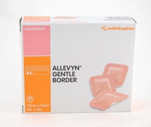Smith & Nephew - Allevyn® - Gentle Border Dressing - 66800269 - Packaging