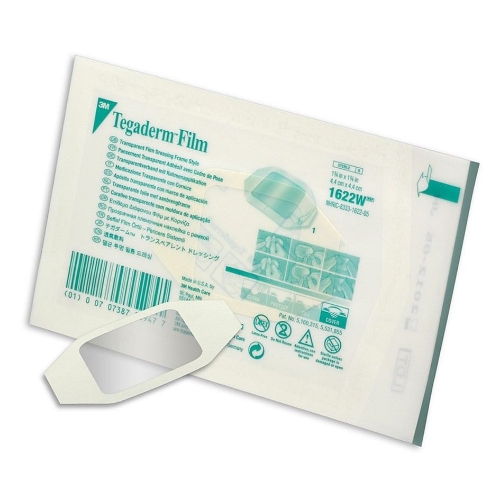 3M - Tegaderm™ - Film Dressing - 1622W - Packaging With Product