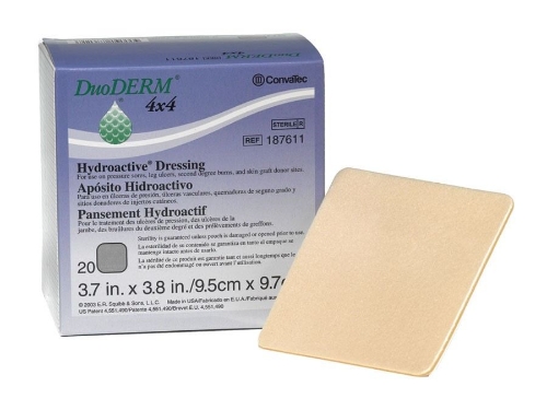 ConvaTec - DuoDERM® - Hydroactive® Dressing - 187611 - Packaging With Product