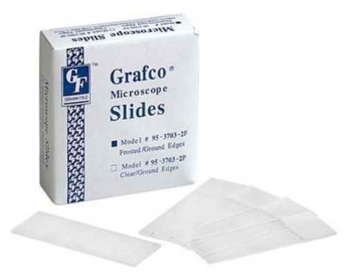 Grafco® - Microscope Slides - 3703-2F - Packaging With Product