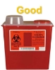 Cardinal Health™ - Sharps-A-Gator™ - Chimney Top Sharps Container - 8881676285 - Product