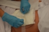 Dynarex® - Abdominal Pad - 3501 - In Use