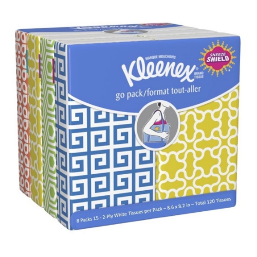 Kimberly-Clark - KLEENEX® - Facial Tissue Pocket Pack - 30201 - Packaging