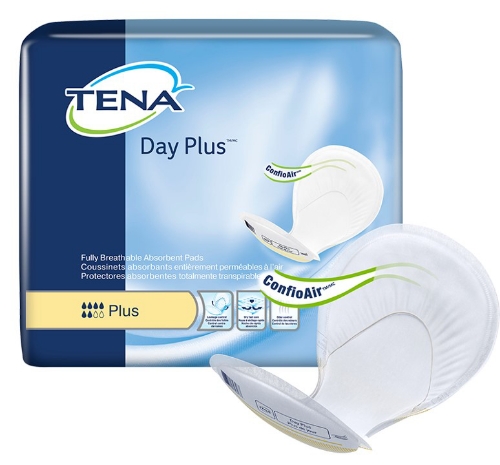 TENA® - Day Plus Bladder Control Pad - 62618 - Packaging With Product