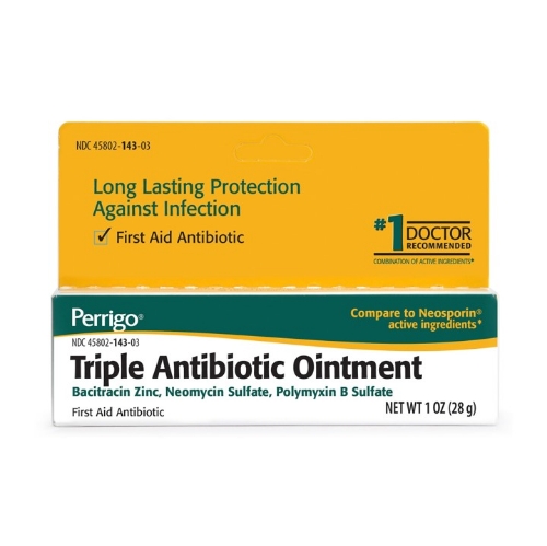 Perrigo® - Triple Antibiotic Ointment - 45802014303 - Packaging