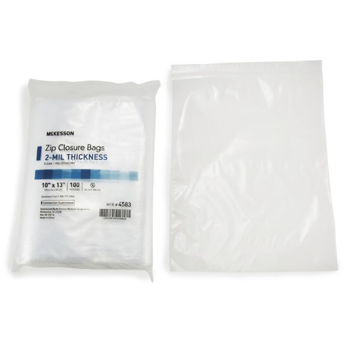 McKesson - Zip Lock Bag - 4583 - Packaging With Product