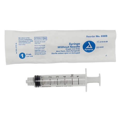 Dynarex® - Luer Lock Syringe - 6989 - Product