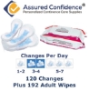 Assured Confidence - Bladder Control Pads - Extra Absorbent Pads - Moderate