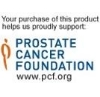 Your purchase of this product helps us proudly support the Prostate Cancer Foundation.