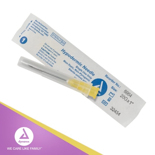 Dynarex® - Hypodermic Needle - 6964 - Packaging With Product