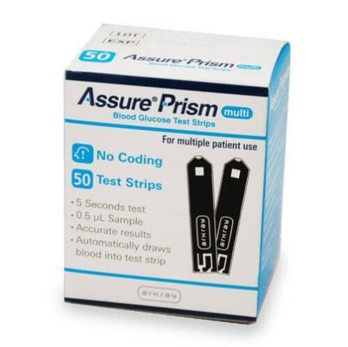 Arkray® - Assure® Prism - Glucose Test Strips - 530050 - Packaging