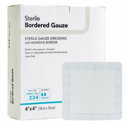 DermaRite® - Gauze Dressing - 00255 - Packaging With Product